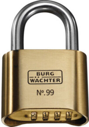Burg-Wächter Cadenasà combinaison chiffrée,⌀ boîtier: 50 mm (99NI 50 SB)