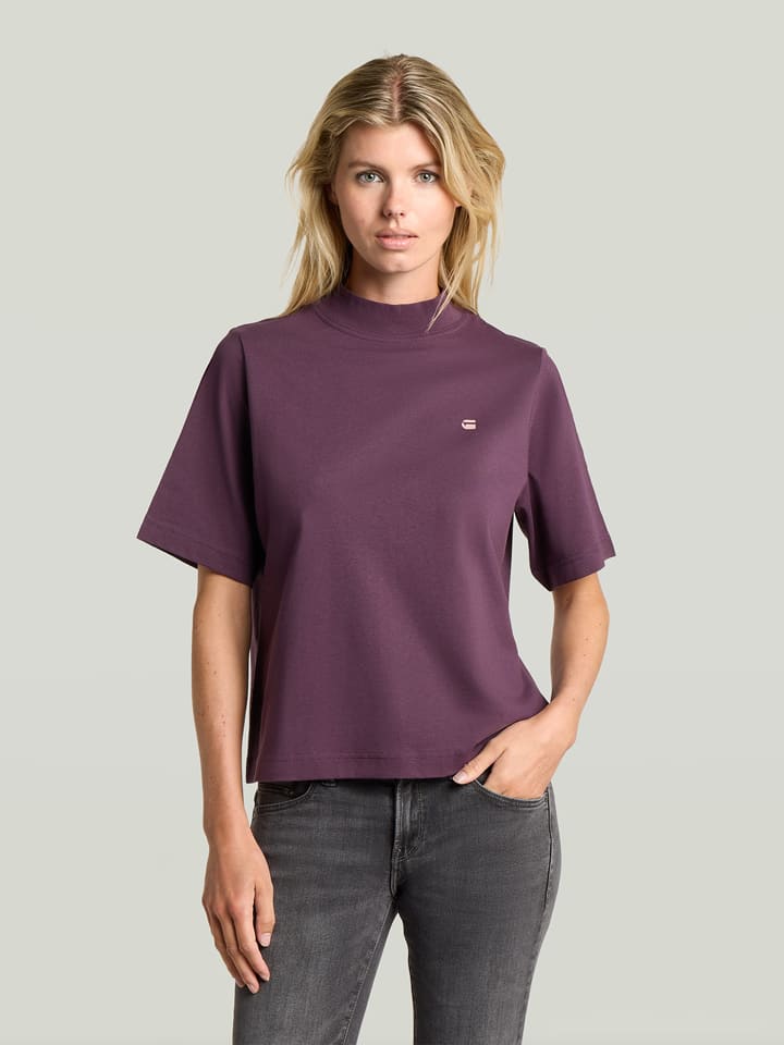 G-Star Shirt in Lila - XXS