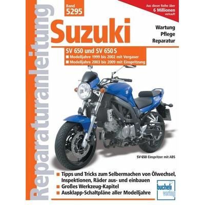 Suzuki SV 650/SV 650 S /Vergaser u. Einspritzung/ Modelljahr 1999-2008