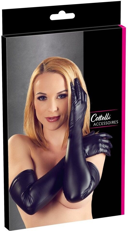 Cottelli ACCESSOIRES Gants longs en tissu mat
