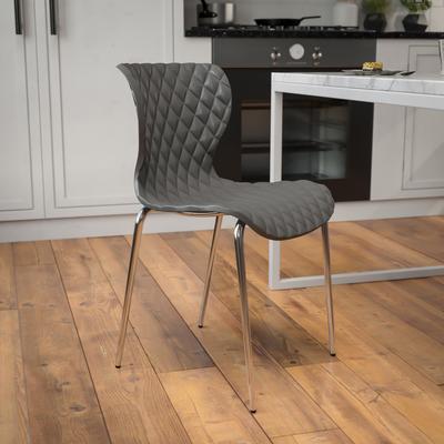 Lancaster Home Contemporary Faux Upholstered Chair