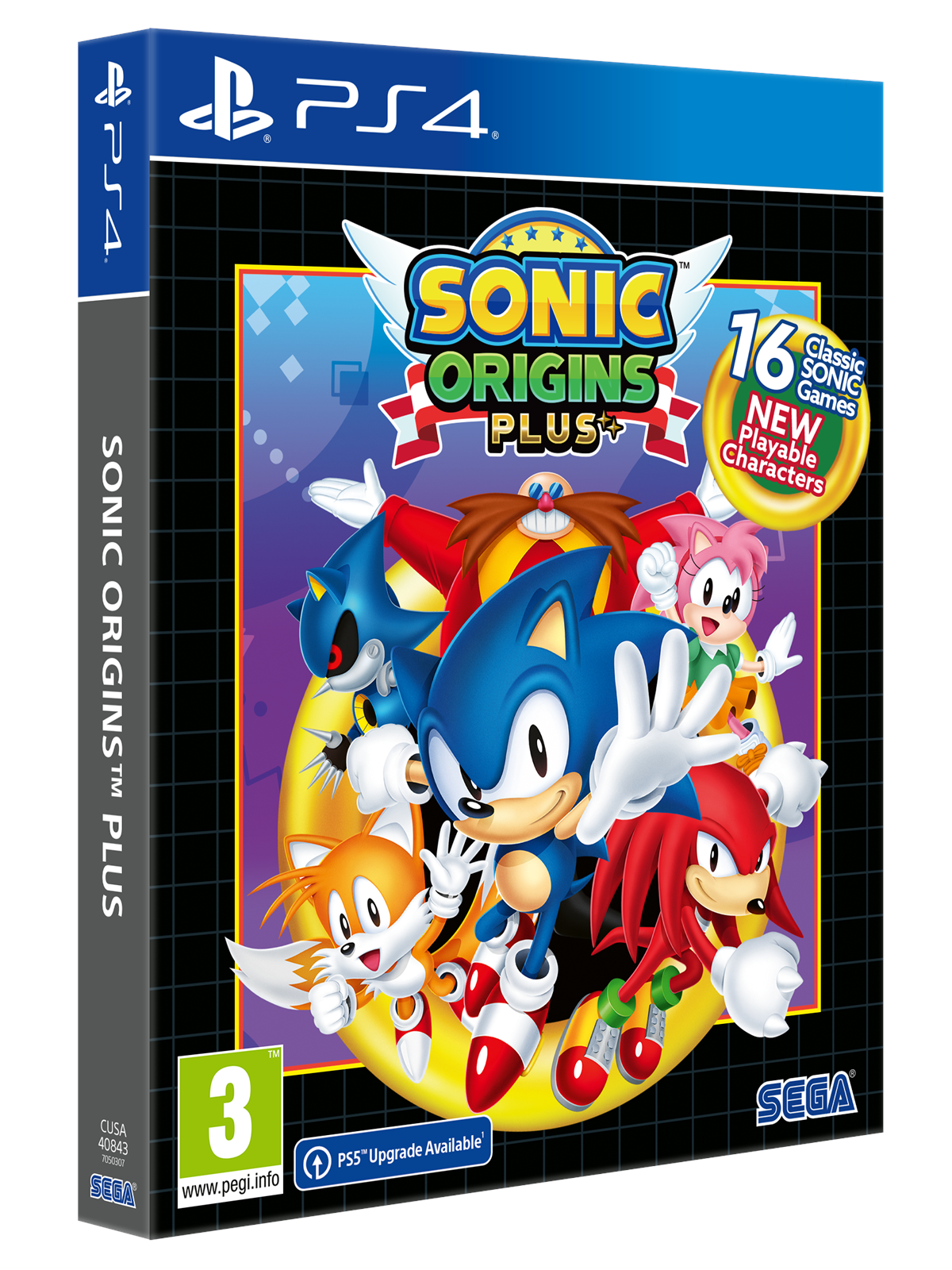 Sonic Origins Plus (Day One Edition) - Sony PlayStation 4 - Platformer - PEGI 3