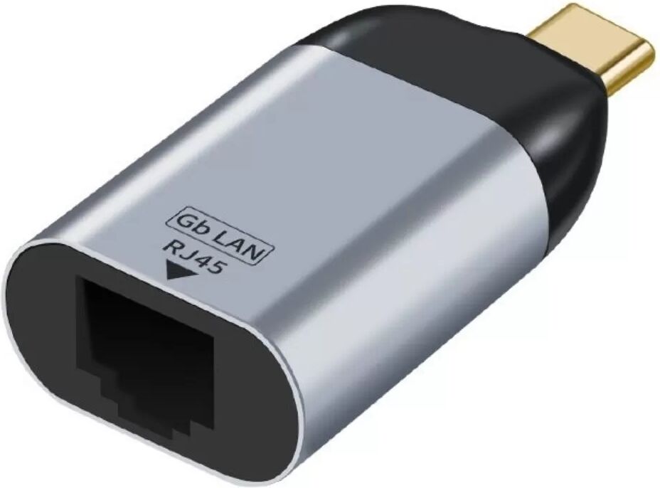 INF RJ45 Buchse auf Type-C Stecker Gigabit Ethernet Adapter - High-Speed Netzwerk