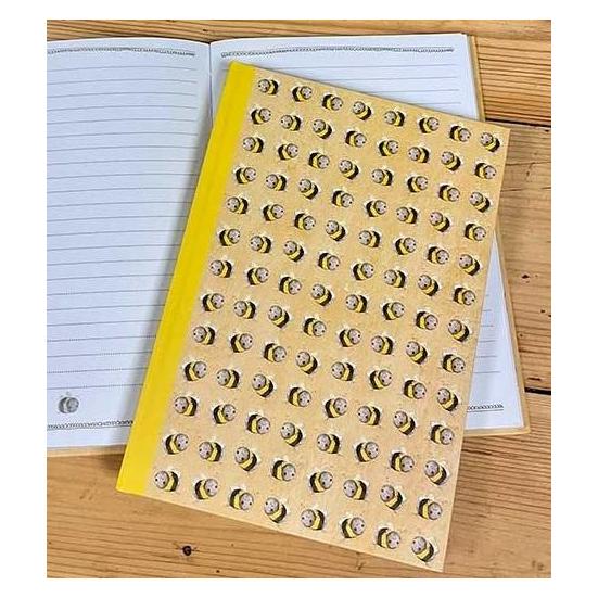 Teka Notizbuch A5 SHB04 Fleissige Bienen TW (A5, Liniert, Harter Einband) (54620370)