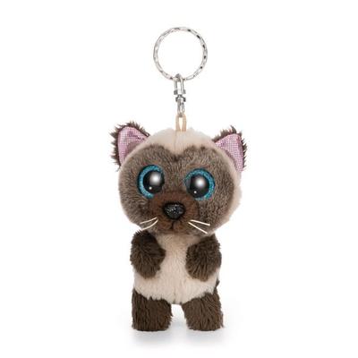 NICI Schlüsselanhänger GLUBSCHIS Siamkatze Selma beige 9cm