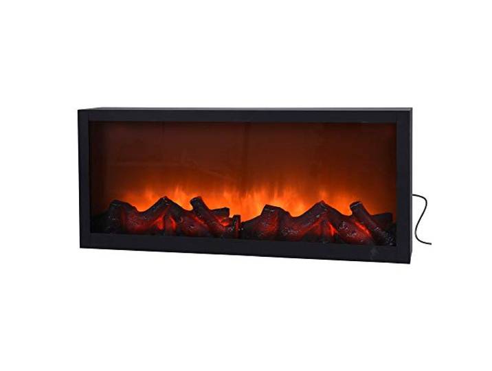 Nampook Home @ Styling Collection Cheminée électrique LED Décoration de Noël 57 x 25 cm