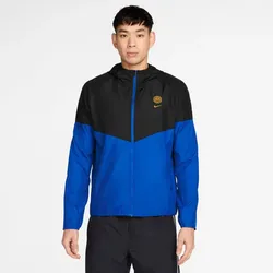 NIKE Inter Mailand Sportswear City Side Laufjacke Herren 010 - black/lyon blue/university gold L
