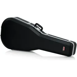 Gator GC-DREAD-12 12-String Dreadnought Guitar Case (Gitarre), Instrumententasche + Koffer, Schwarz