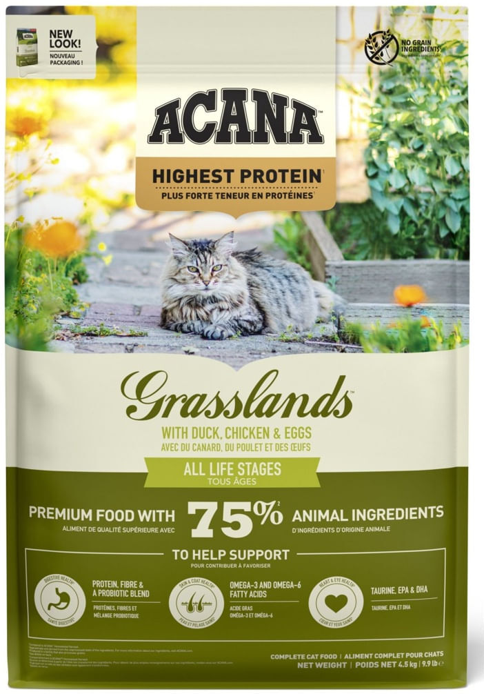 Acana Cat Grasslands KIT RISPARMIO 2X4.5KG