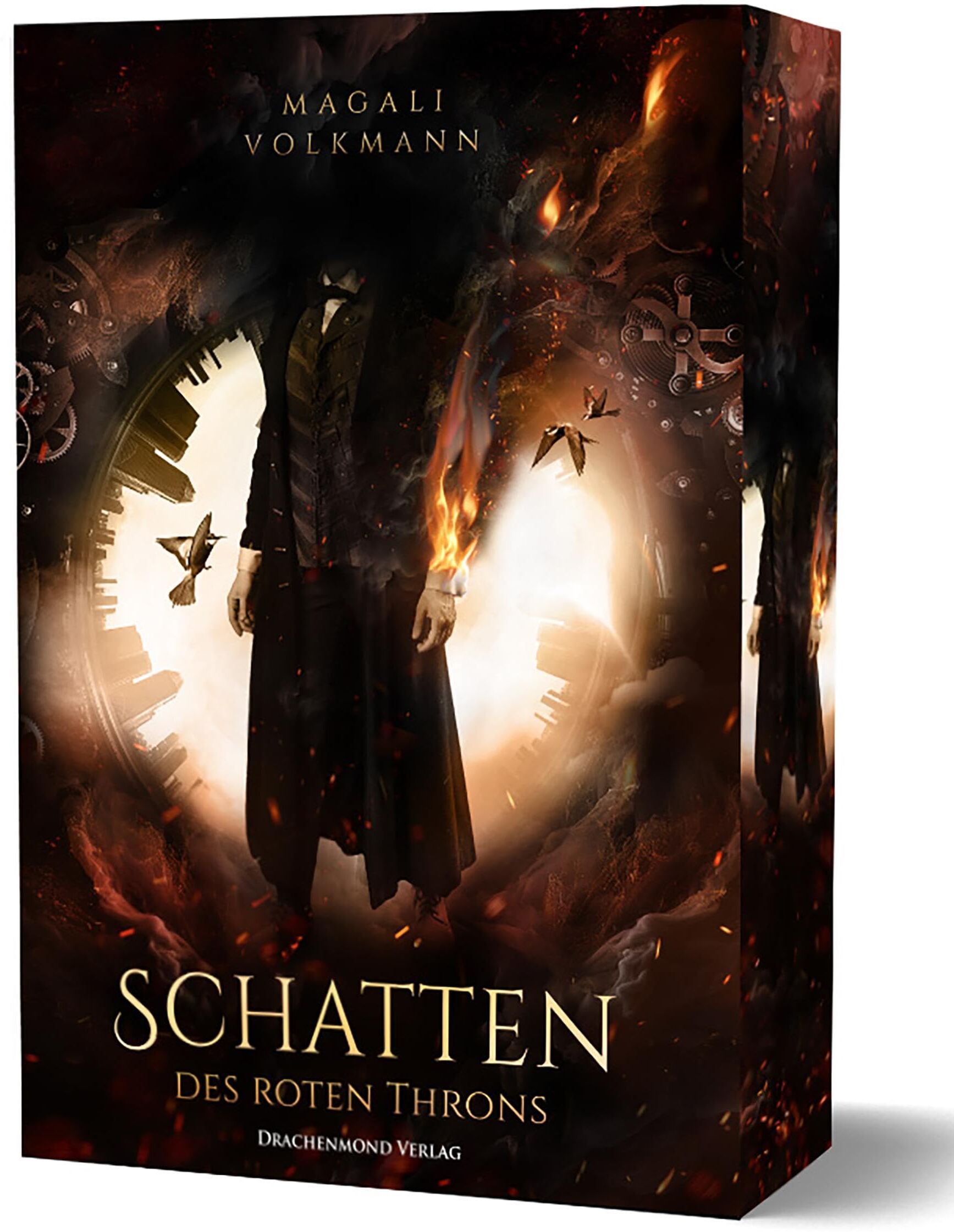 Magali Volkmann - Schatten des roten Throns: Düstere Steampunk-Fantasy über Hass, Liebe und eine verheerende Rebellion - Preis vom 13.10.2026 19:28:25 h