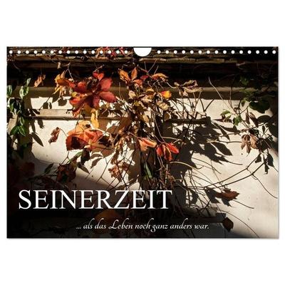 Seinerzeit (Wandkalender 2027 DIN A4 quer), CALVENDO Monatskalender