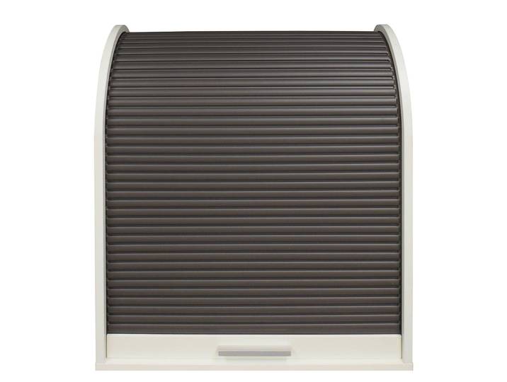 Rollladenschrank Bors 69 x 85cm Weiß/Weiß/Anthrazit