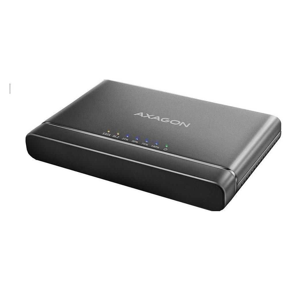Axagon ADSA-CC USB-C - NVMe M.2 SSD & SATA 2.5"/3.5" SSD/HDD CLONE MASTER (ADSA-CC)