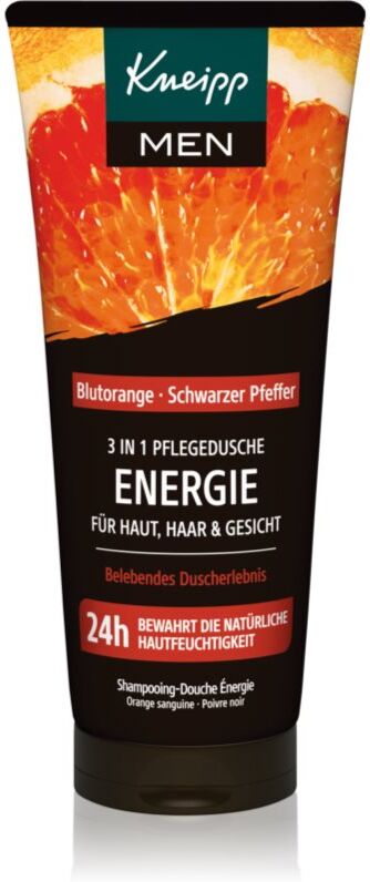 Kneipp Men Energy 3-in-1 cleansing gel for face, body and hair 200 ml