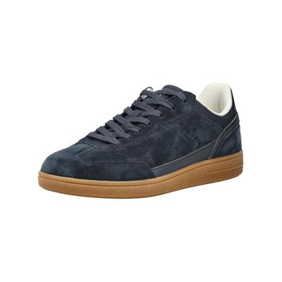 Sneaker MARC O'POLO "Marc O'Polo Sneaker Leder", Herren, Gr. 43, Leder, blau (navy), Schuhe Sneaker