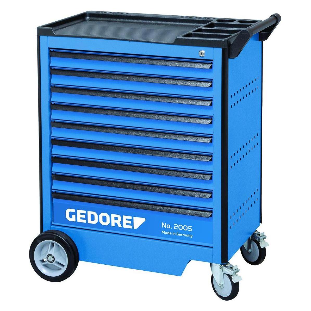 Gedore 2005 0810 Werkzeugwagen mit 9 Schubladen (2003562.)
