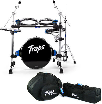 Traps A-400 Acoustic Drumset Bundle noir