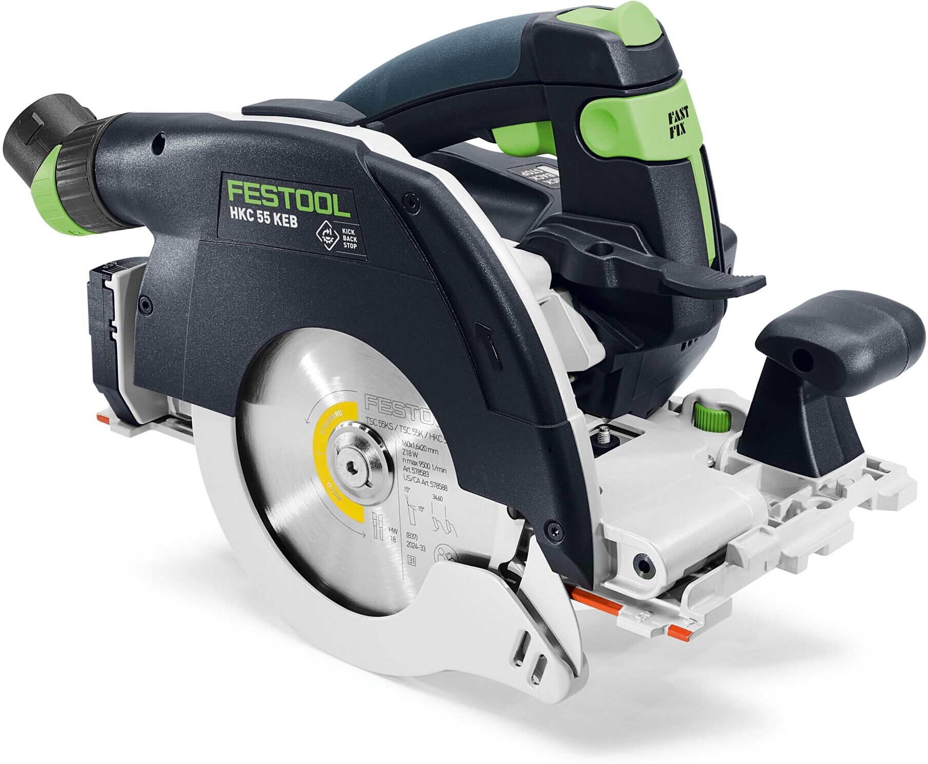 Festool Akku-Handkreissäge HKC 55 KEB-Basic (578302)