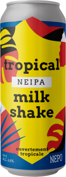 Brasserie NEPO Canette - Bier NEIPA Tropical Milkshake - Brauerei NEPO - 44 cl - 0.44L