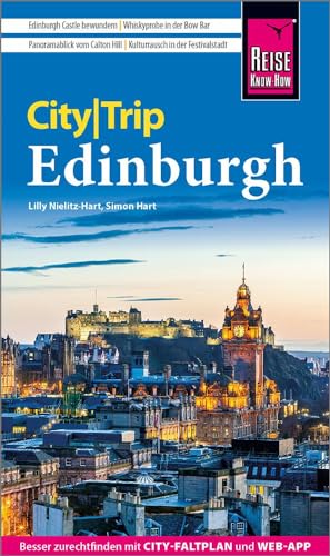 Lilly Nielitz-Hart - Reise Know-How CityTrip Edinburgh: Reiseführer mit Stadtplan und kostenloser Web-App - Preis vom 11.10.2026 15:43:13 h