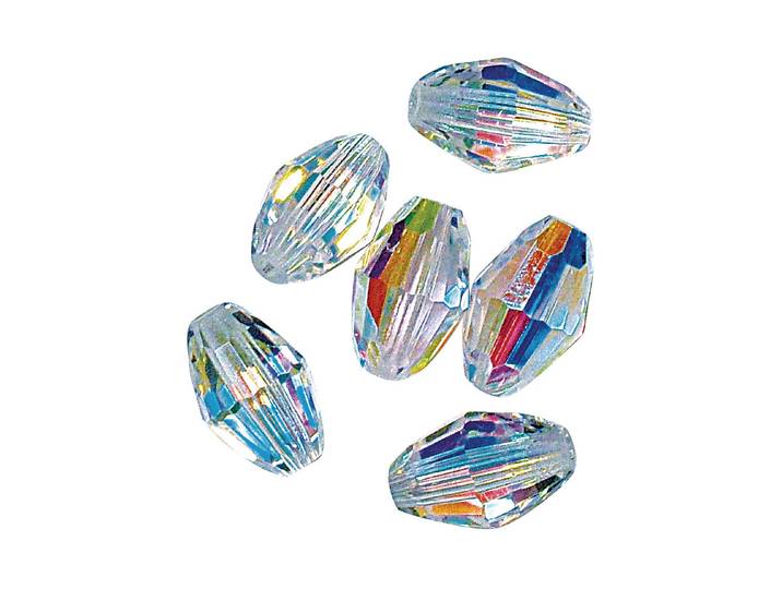 Rayher Swarovski Kristall-Olive 7.5 × 5 mm 8 Stück