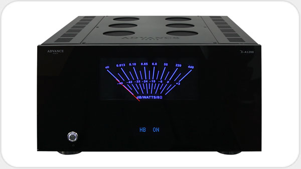 Advance Paris X A1200 Mono Leistungsverstärker *schwarz* AA29128