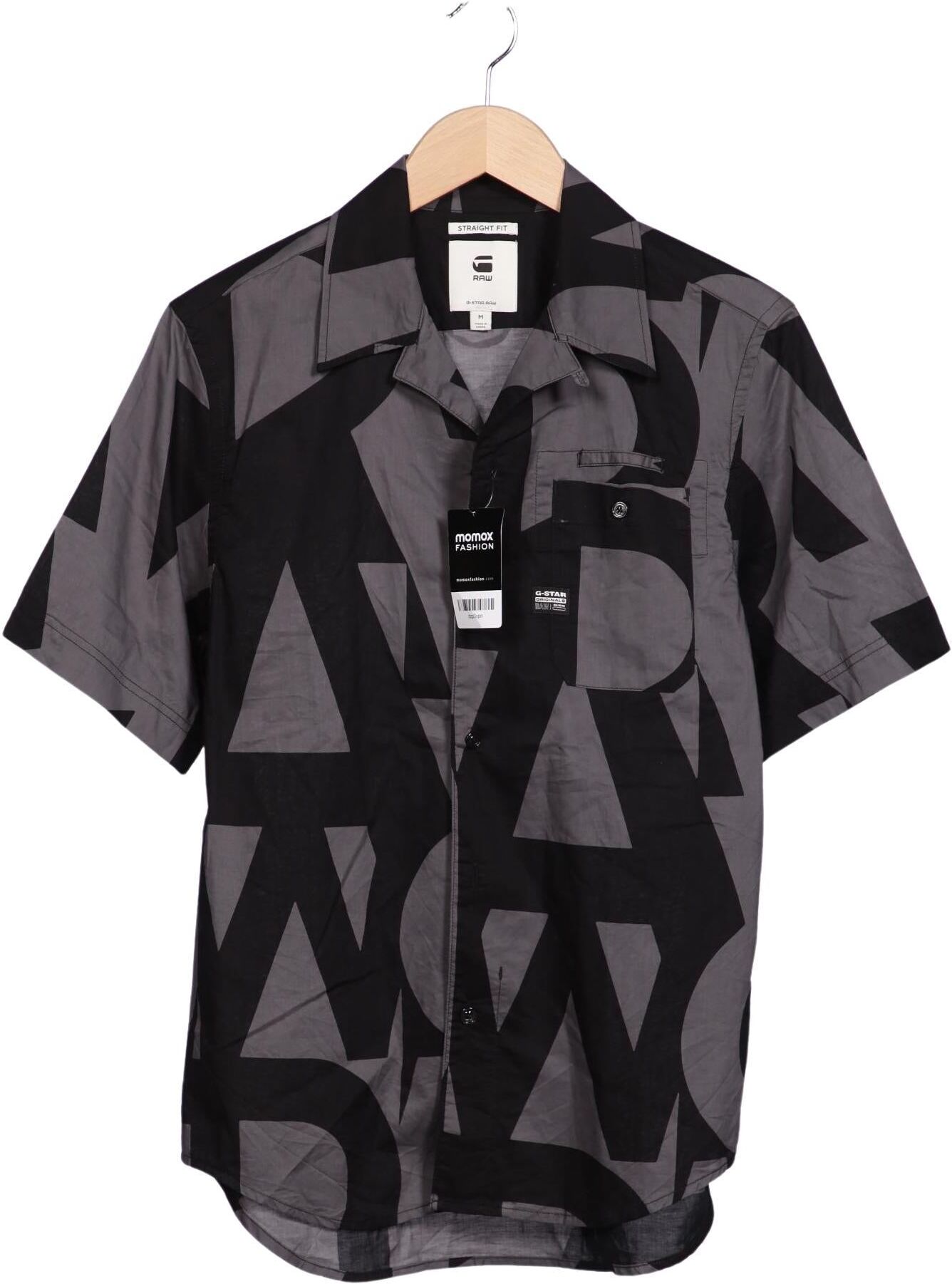 G Star RAW Herren Hemd, Mehrfarbig, Gr. M, Baumwolle - Second Hand