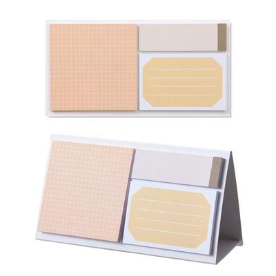 EMILY Sticky Notes Set (Assort 01 Sandfarben) Haftnotizen | by KING JIM, Sonstige von , Bookchair Vertrieb