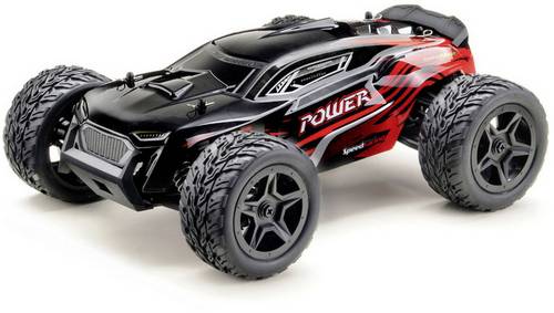 Absima Power Schwarz/Rot 1:14 RC Modellauto Elektro Truggy Allradantrieb (4WD) RtR 2,4GHz