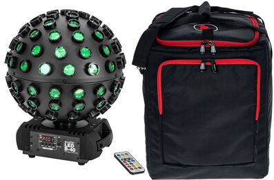 EuroLite LED B40 HCL Beam Effect Bundle Schwarz