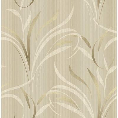 Seabrook Designs Foxtail Leaves Unpasted Wallpaper