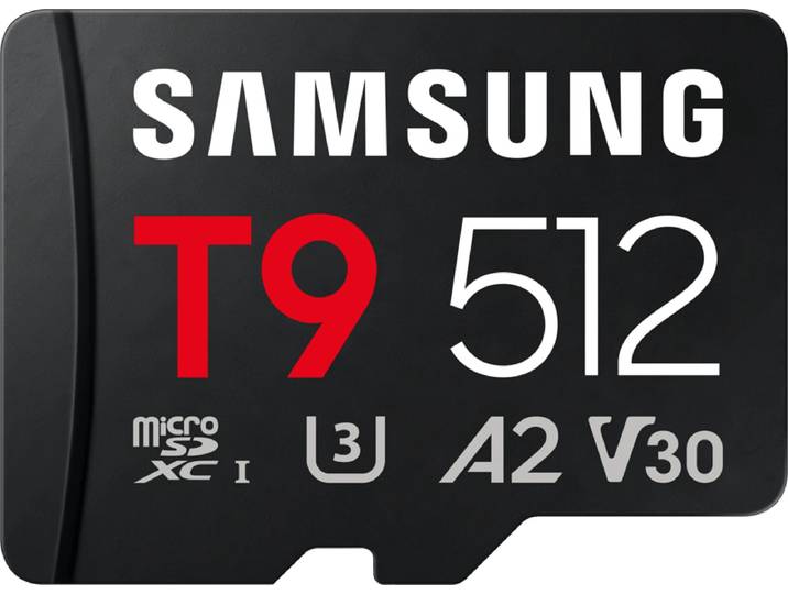 Samsung MicroSDXC T9 512GB 200MB/s