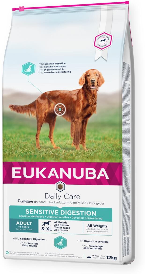 Eukanuba Dog Adult Daily Care Sensitive Digestion al Pollo 12KG