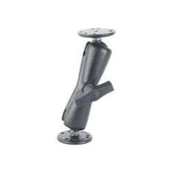 RAM Mounts Aufbau-Set, 2x runde Basisplatte (AMPS), mittlerer Verbindu RAM-101U