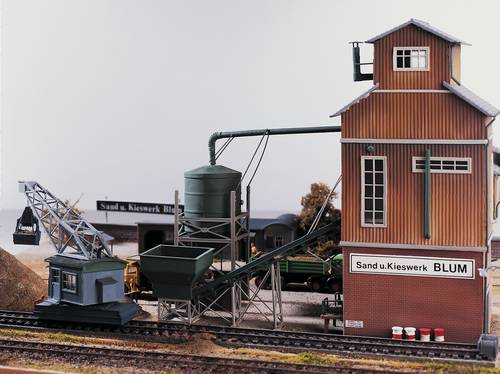 Piko H0 61125 H0 Sandwerk Silo und Förderband