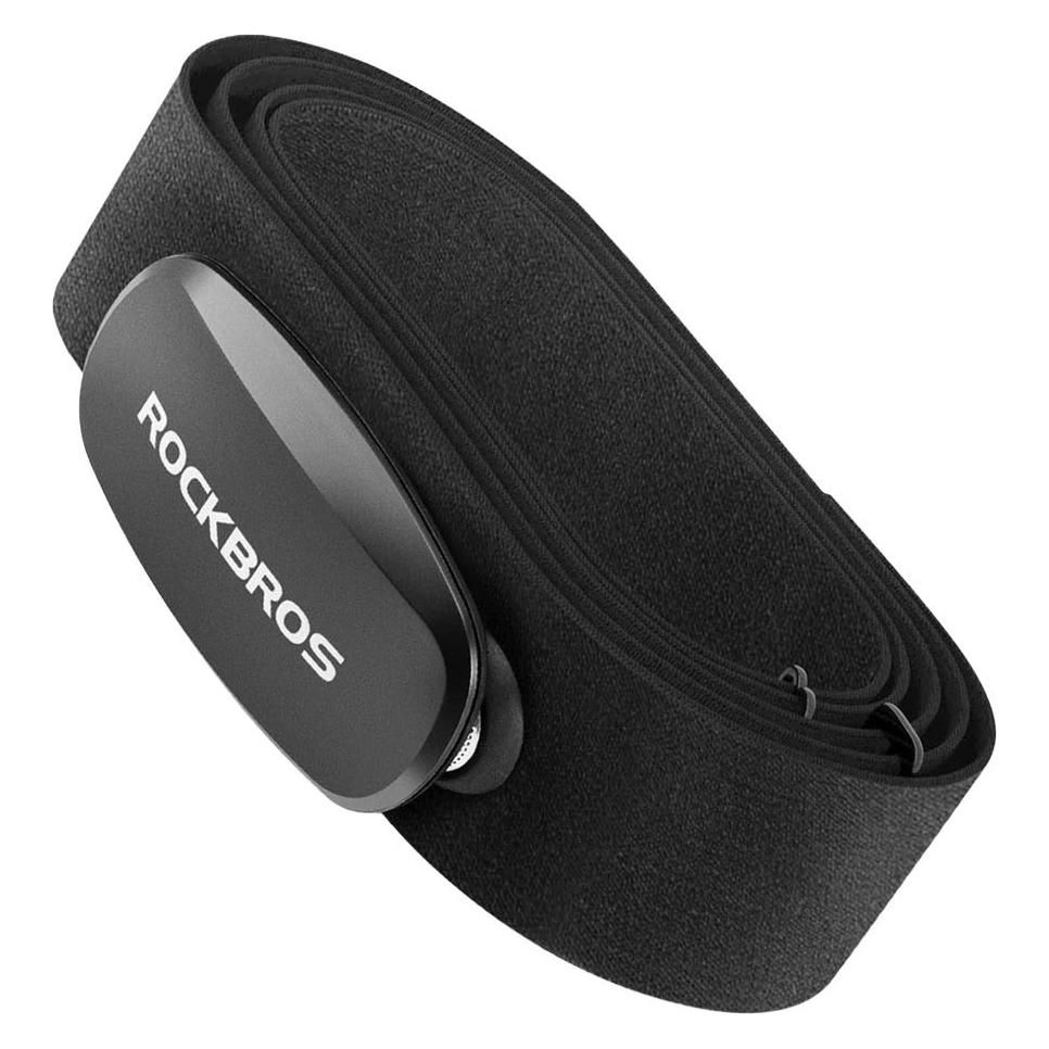 Rockbros HRM812 Bluetooth ANT+ IP67 Herzfrequenz-Brustgurt - Schwarz (5907769389825)