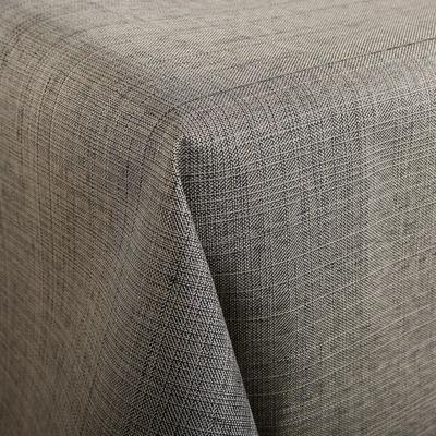 Tischdecke DELINDO LIFESTYLE "SAMBA" Gr. 1, grau (taupe), B:160cm L:130cm, Polyester, Tischdecken, Tischdecke, Fleckabweisend, UV-beständig, 230 g/m²
