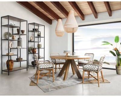 Tawas Indoor Outdoor Handwoven Multi Area Rug by Kosas Home