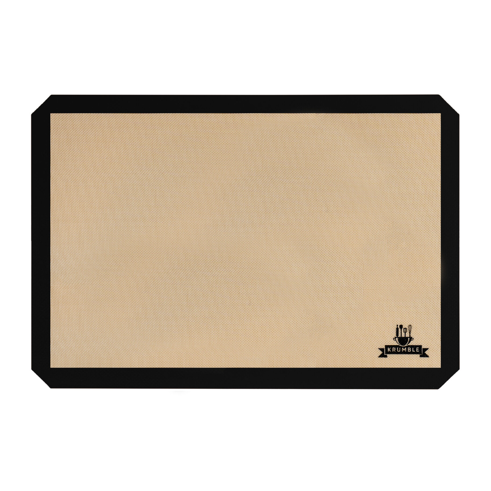 Krumble Siliconen bakmat met glasvezel - Zwart - 40 x 60 cm
