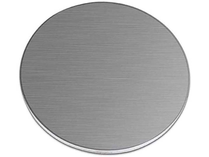 Metallplatte 1 mm runde Platte aus Edelstahl 304, 450 mm Glatte, blanke Metallscheibe for Basteln, Schweißen von Küchenutensilien und DIY-Projekten(Diameter: 500 Mm)