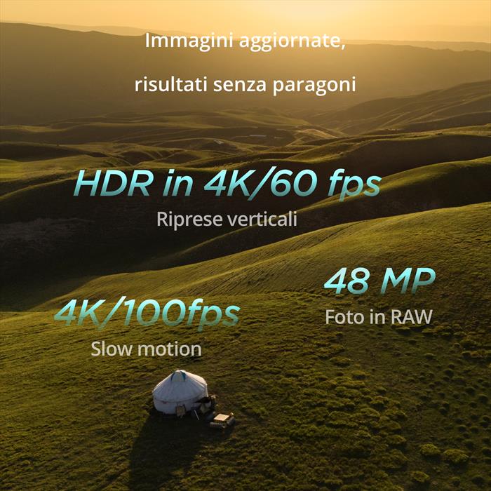 DJI Mini 4 Pro Con Rc 2-grigio