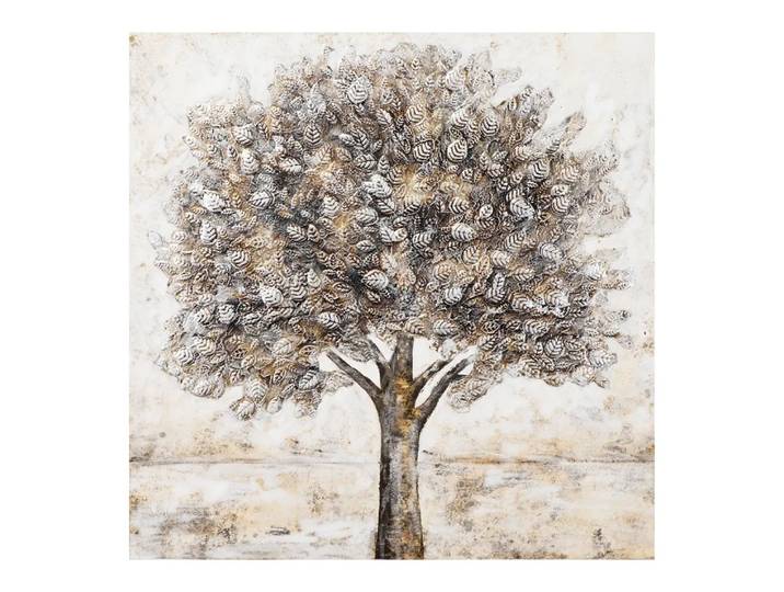 Leinwandbild Arte, Alldecor, off-white/braun/gold