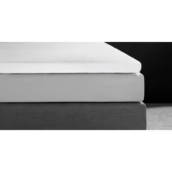 Topperbezug (BL 120x200 cm) - weiß - BL 120x200 cm