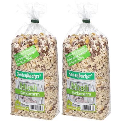 Seitenbacher Sb.-Müsli Zuckerarm 2x 2x600 g