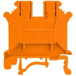 Reihenklemme 6mm2 Schraubklemme Orange VDE UL PC6-01P-15-00A(H)