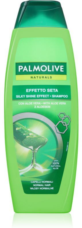 Palmolive Naturals Aloe Silky Shine shampoing 350 ml