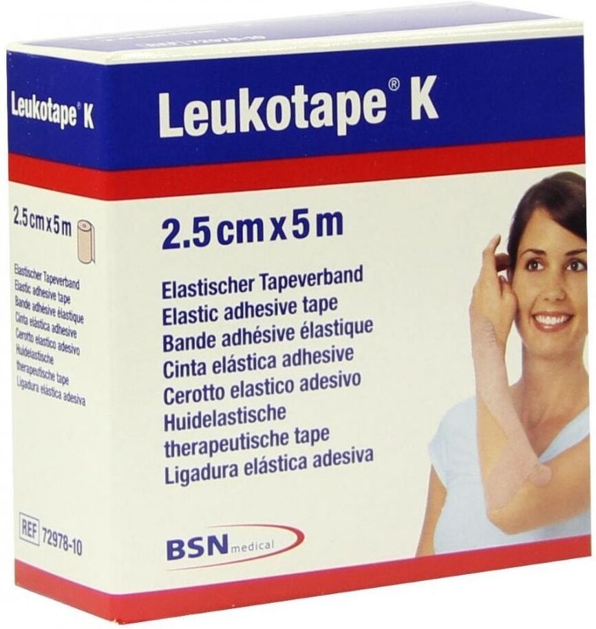 Leukotape K 2,5 cm hautfarben 1stk