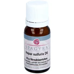 Hepar sulfuris D6