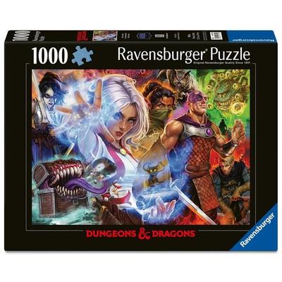 Erwachsenenpuzzle 1000 Teile - D&D - Quest Accepted