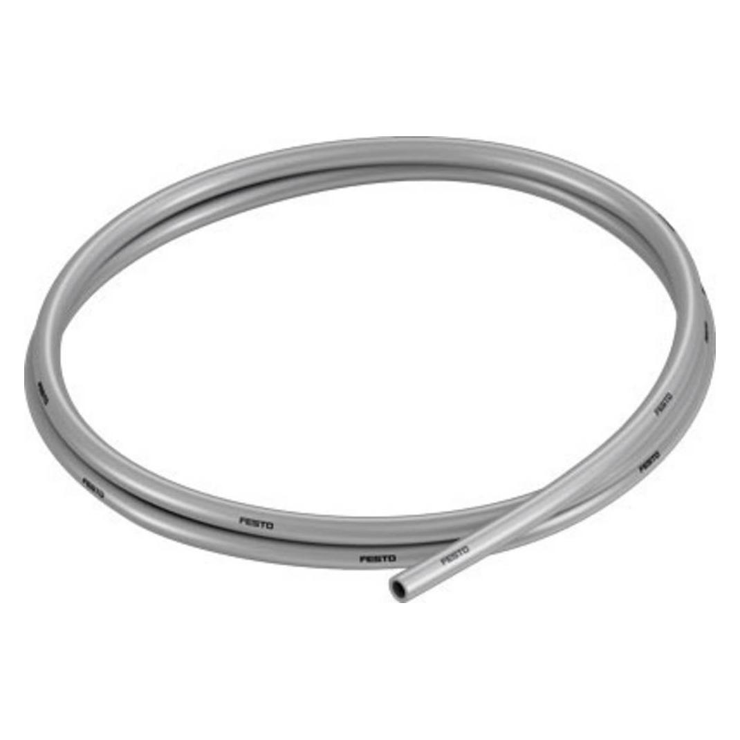 Festo Silver Pneumatic Tube, 6mm OD x 50m (PUN-6X1-SI)